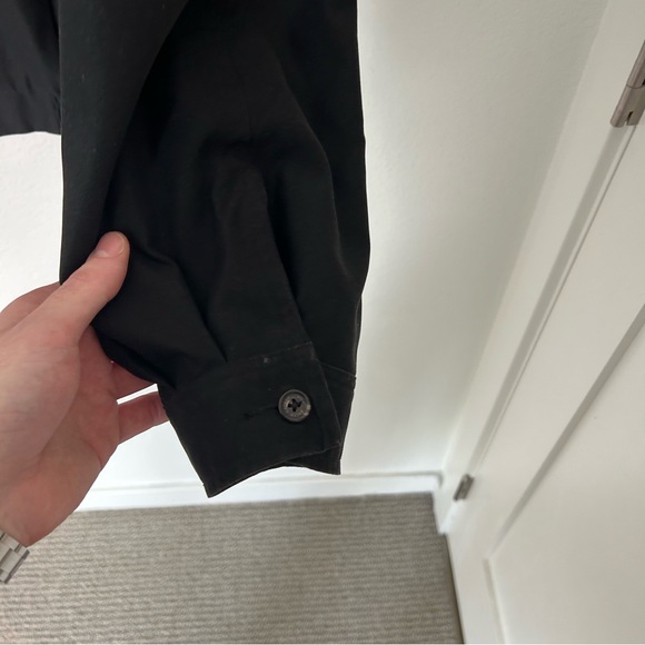 Polo Ralph Lauren Full Zip Bomber Jacket Color Black Men's Size Large Vintage - Picture 6 of 15